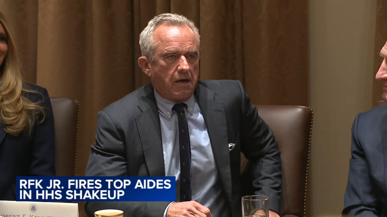 Robert F. Kennedy Jr. fires top deputies at HHS