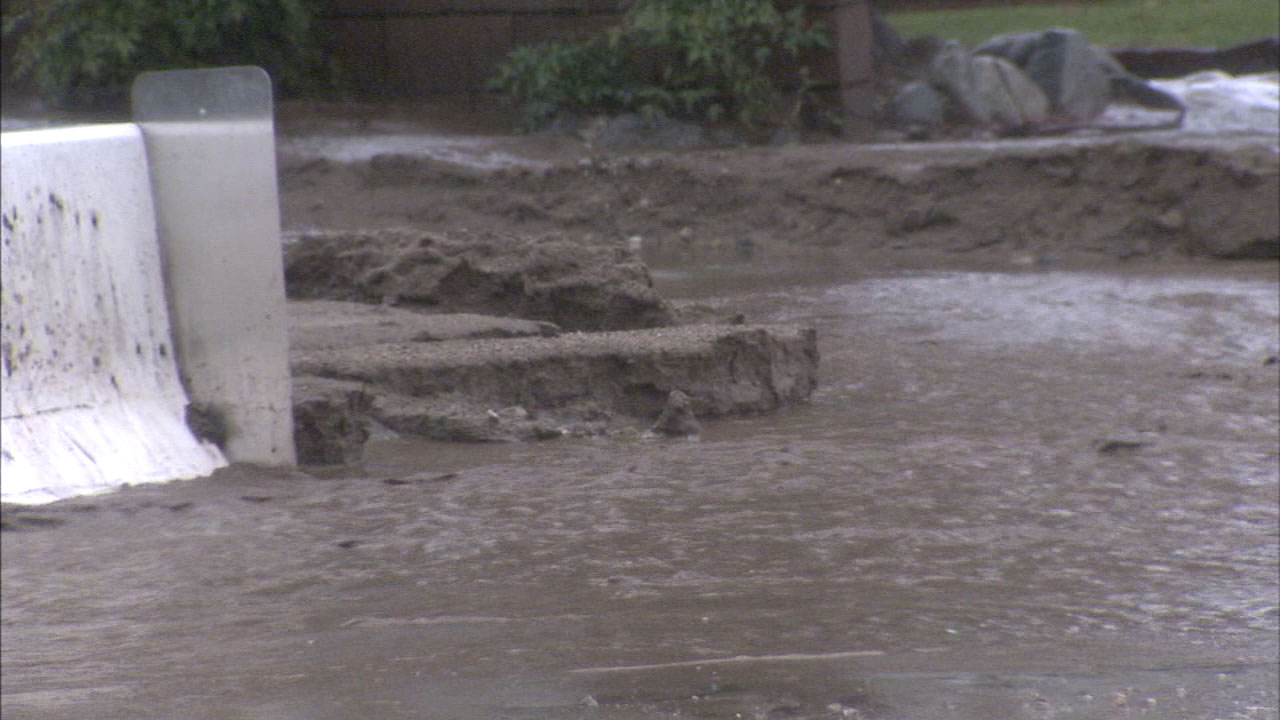 Evacuation orders in effect as big storm hits SoCal