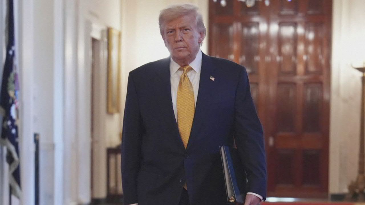 Trump tries to shift blame on Epstein files