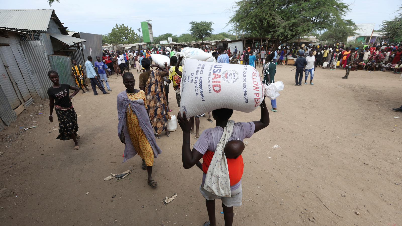US says it destroyed 500 metric tons of expired food aid but it won't affect future distribution