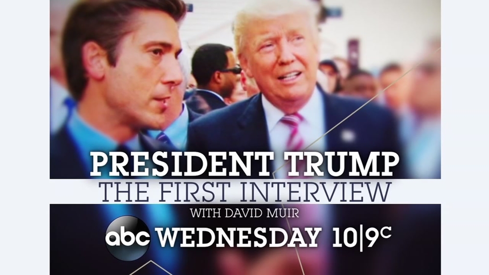 Watch President Donald Trump's first post-inauguration interview on ABC this Wednesday