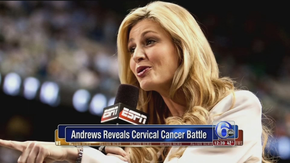Erin Andrews reveals she had surgery for cervical cancer