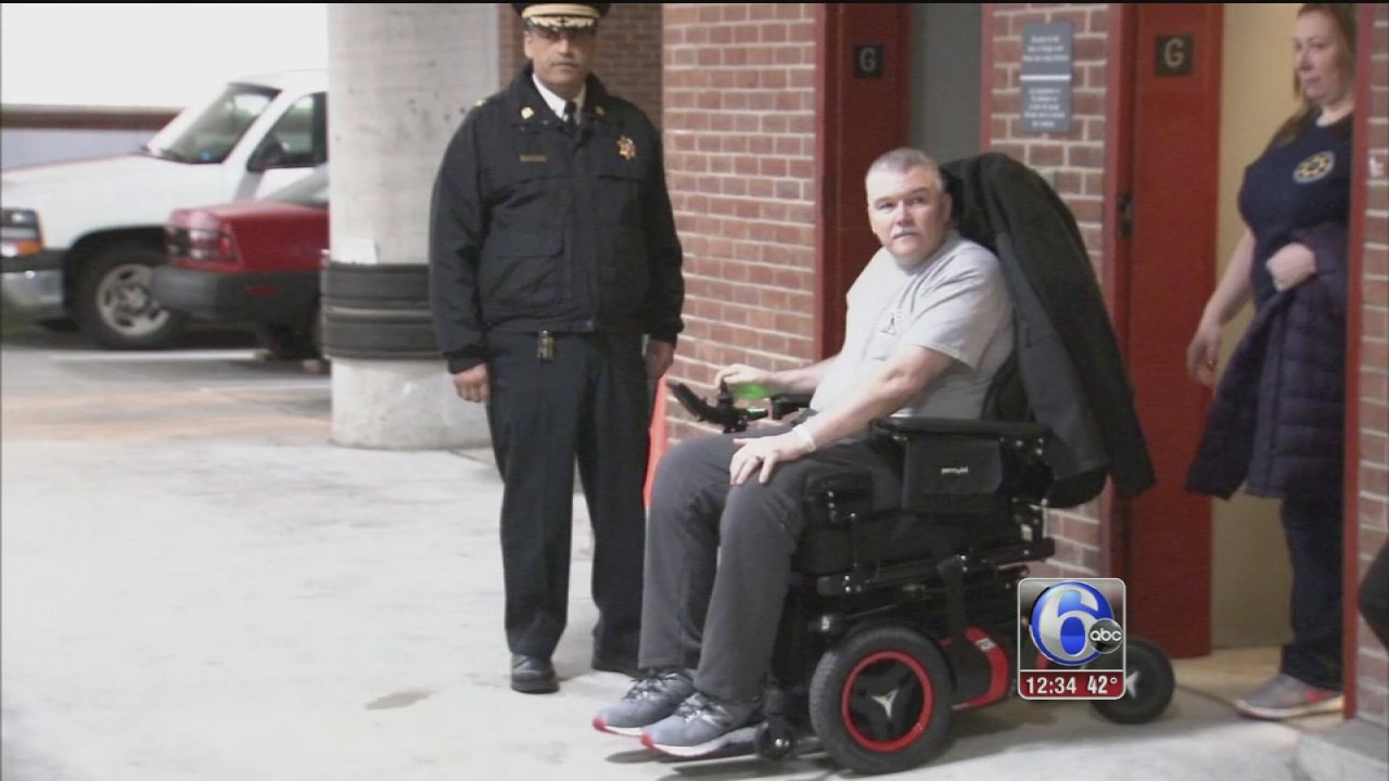 Sheriff's lieutenant injured in elevator accident goes home
