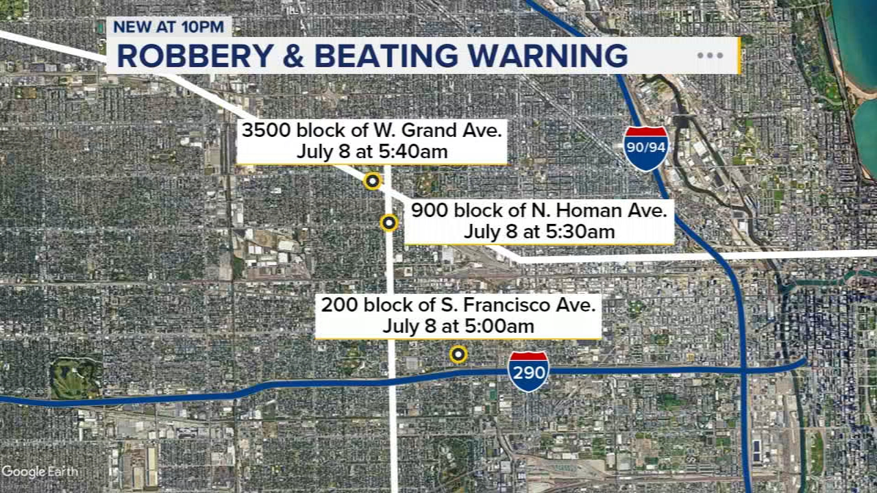 CPD issues warning for robberies, beatings on West Side