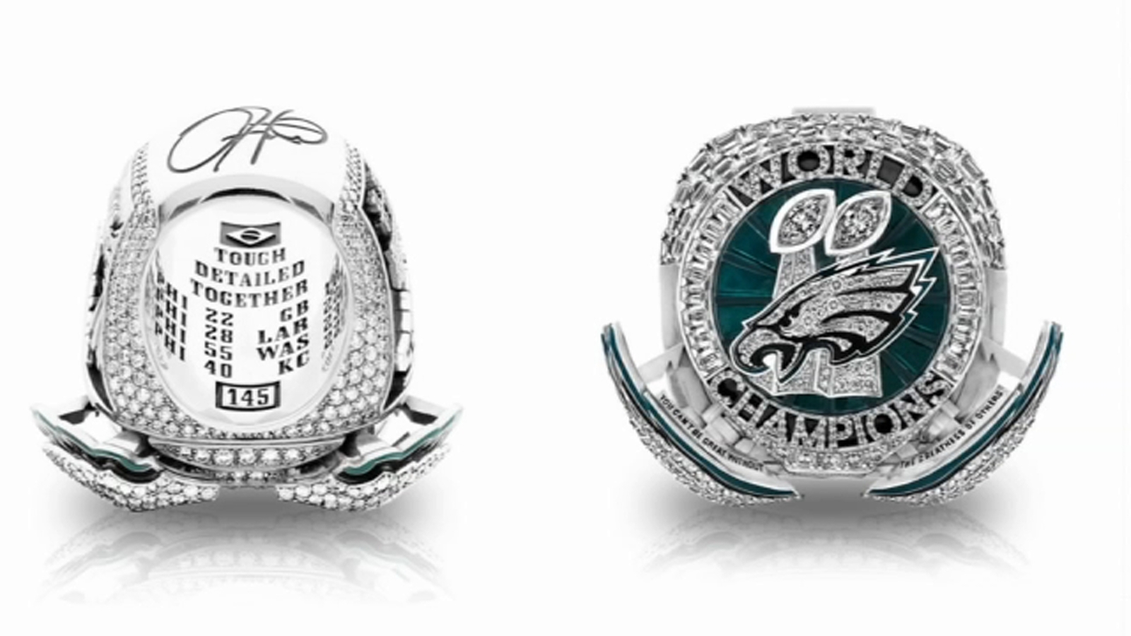 Eagles get their Super Bowl rings: Check out the design