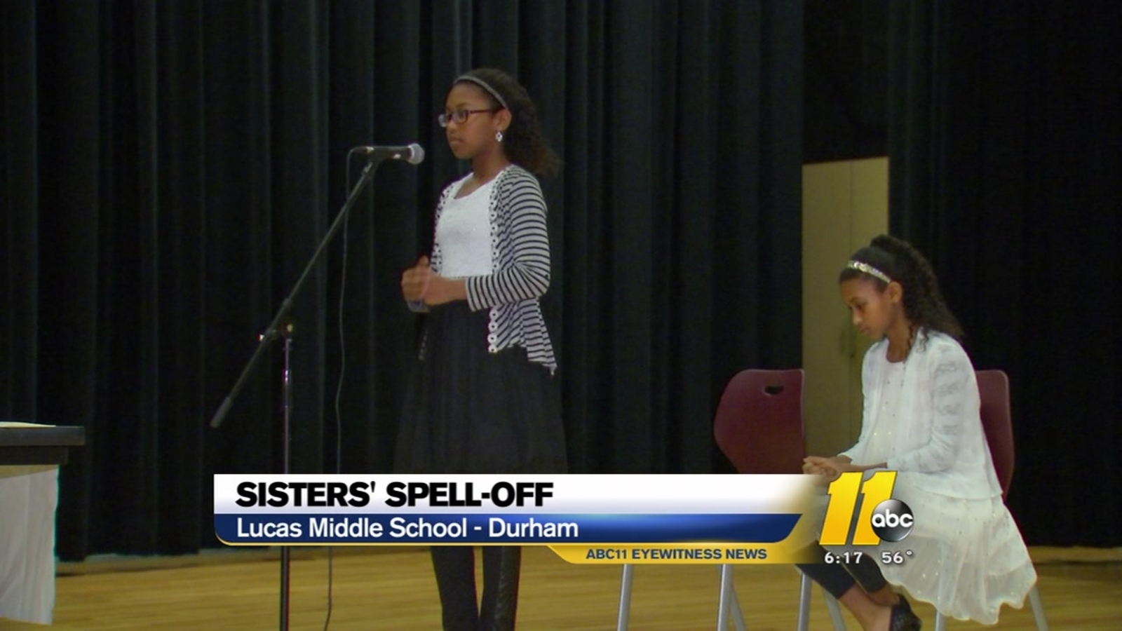 Durham sisters engage in epic spelling bee showdown - ABC11 Raleigh-Durham