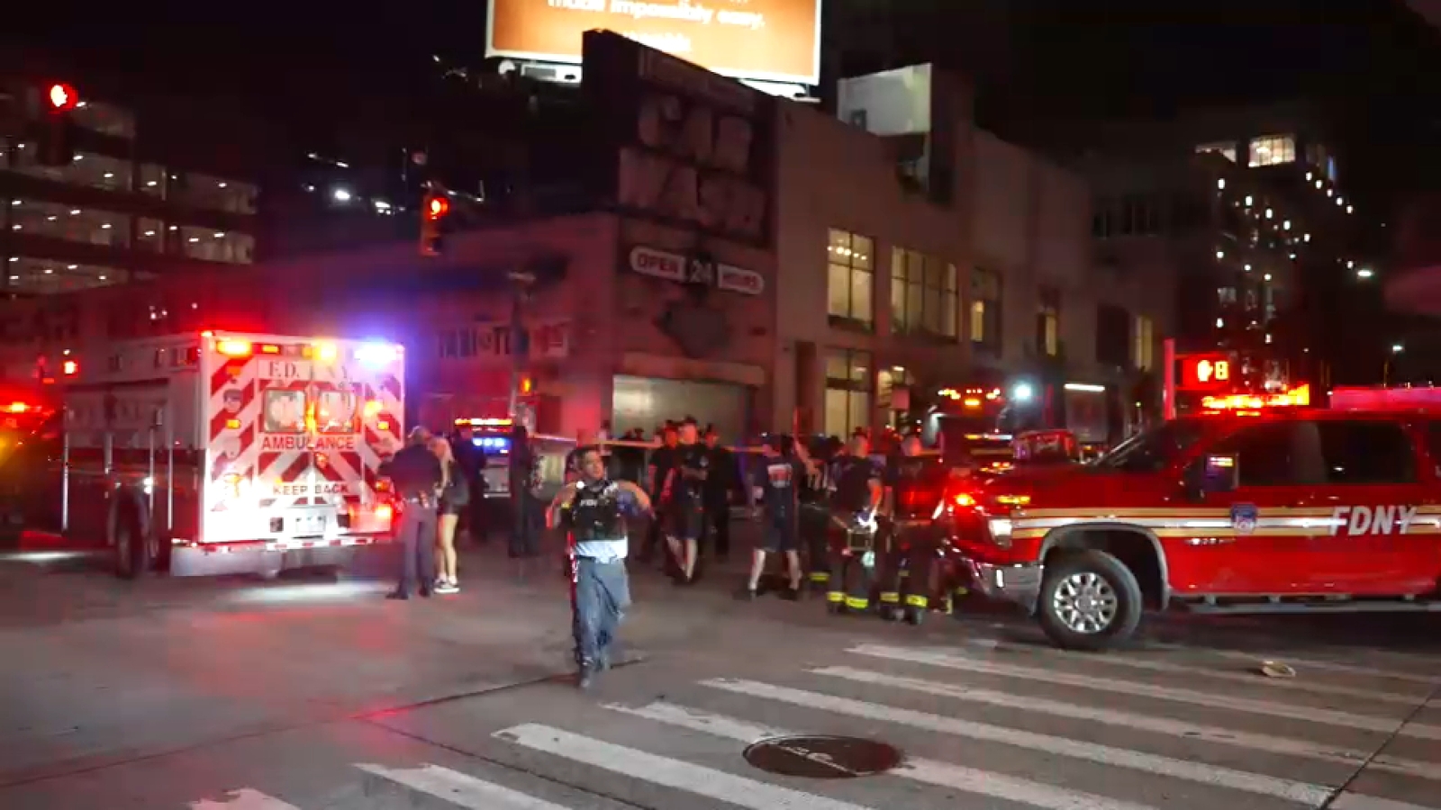 Man shot in attempted chain robbery outside Hell's Kitchen, Manhattan ...