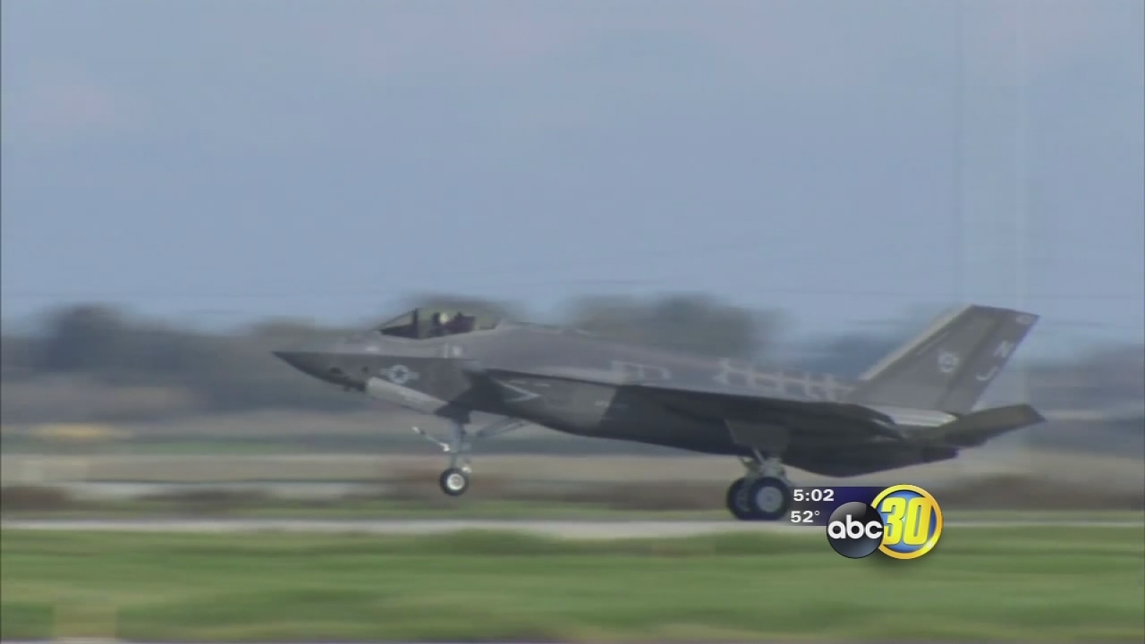 First pieces of America's most expensive military program have arrived in the Central Valley