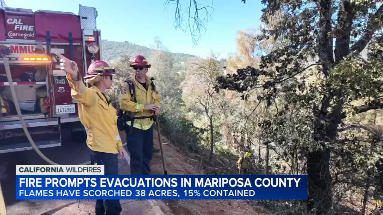 Trap Fire prompts mandatory evacuations in Mariposa County