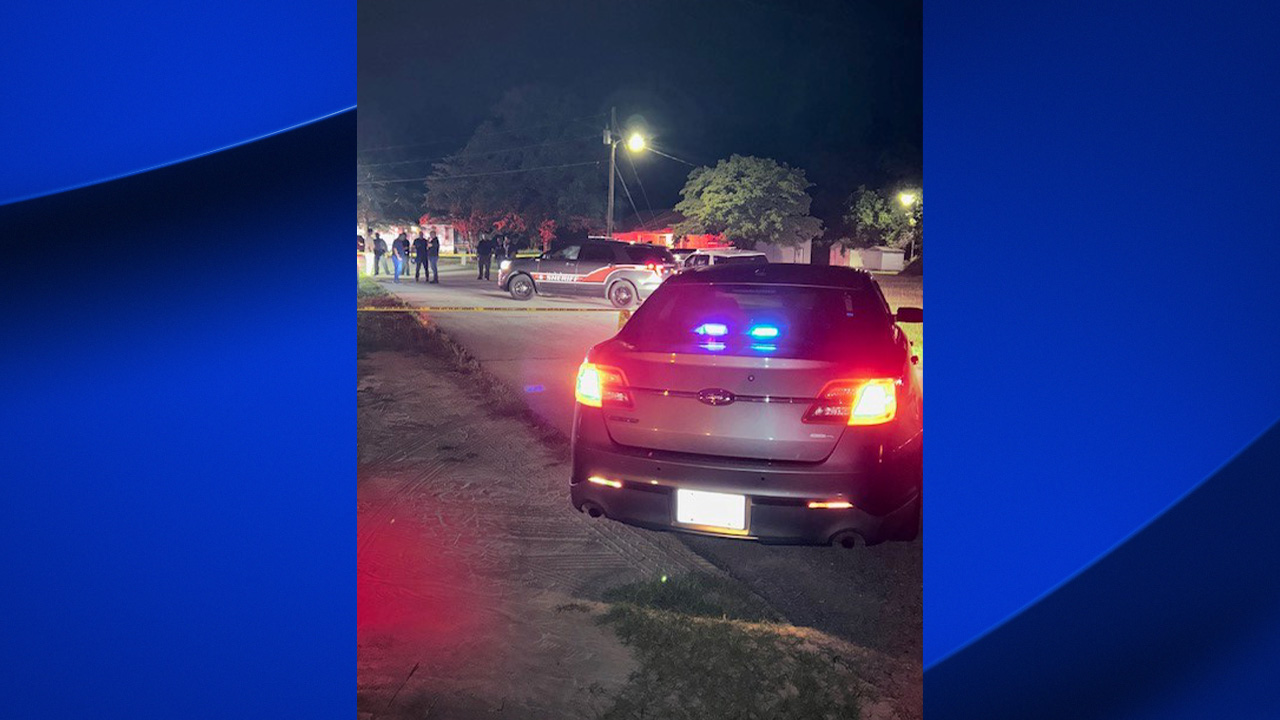 The sheriff's office said deputies instructed the suspect to drop the weapon, but he refused and pointed it at them.