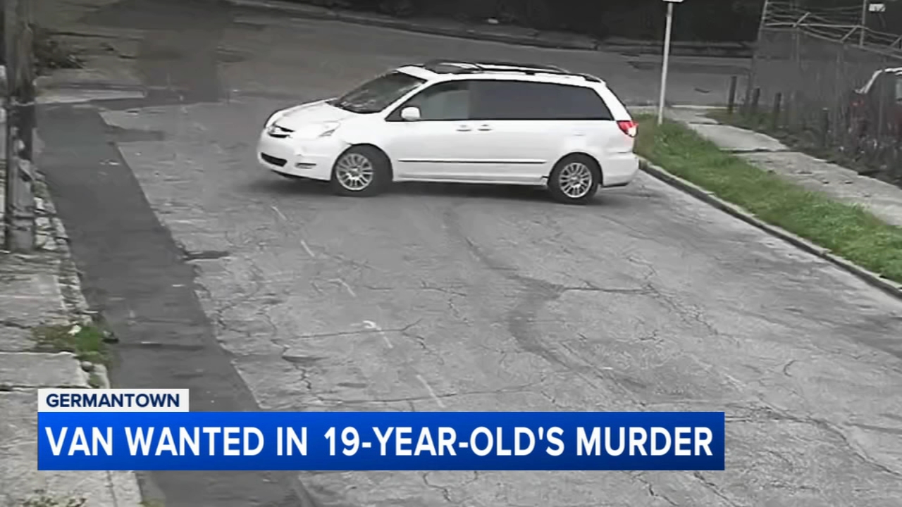 Van wanted after 19-year-old fatally shot in Philadelphia's Germantown section