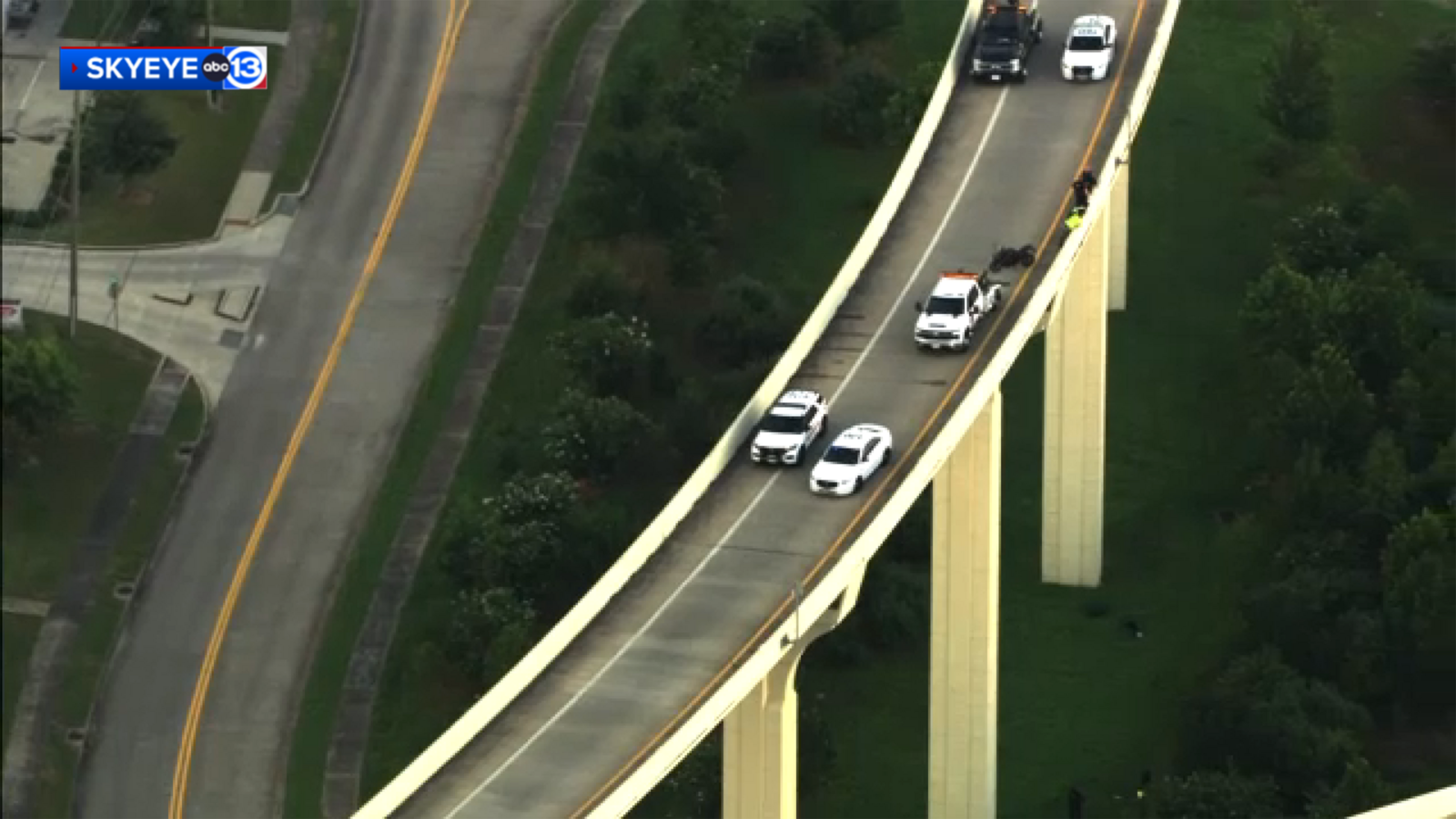 Motorcyclist Killed Falling From Katy Freeway Ramp in Harris County