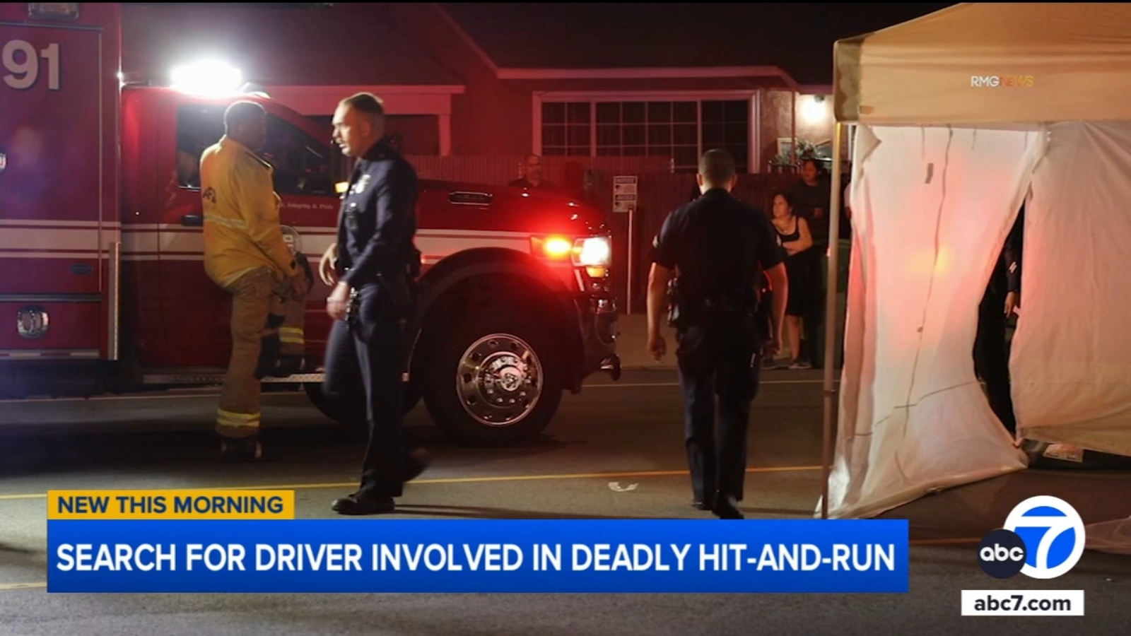 Man killed by hit-and-run driver in Sylmar, Los Angeles - ABC7 Los Angeles