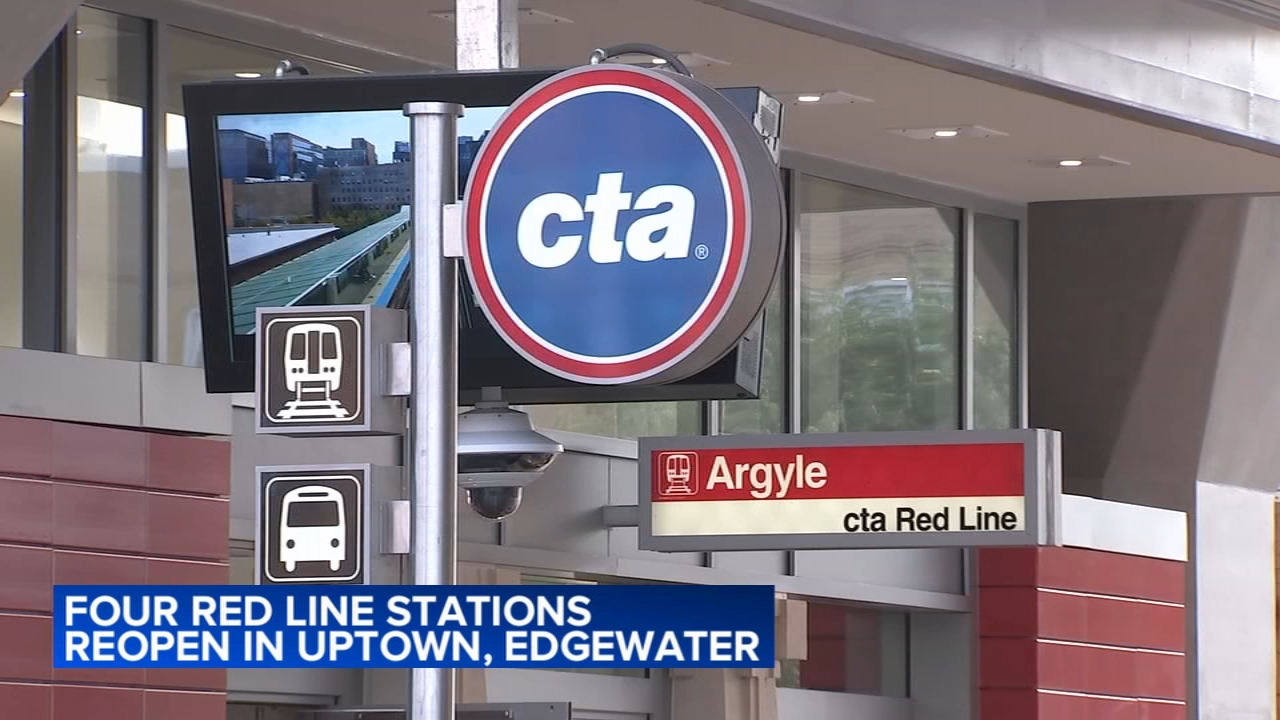 
Officials cut ribbon for renovated CTA Red Line stations