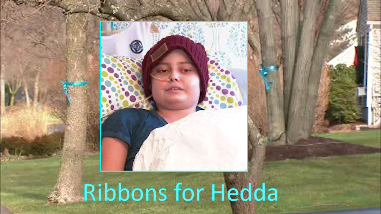 Morristown tying 'Ribbons for Hedda' to support girl in cancer battle