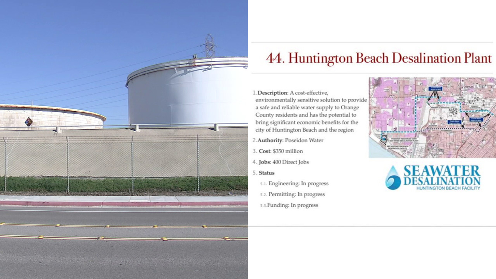 Huntington Beach desalination plant appears on leaked list
