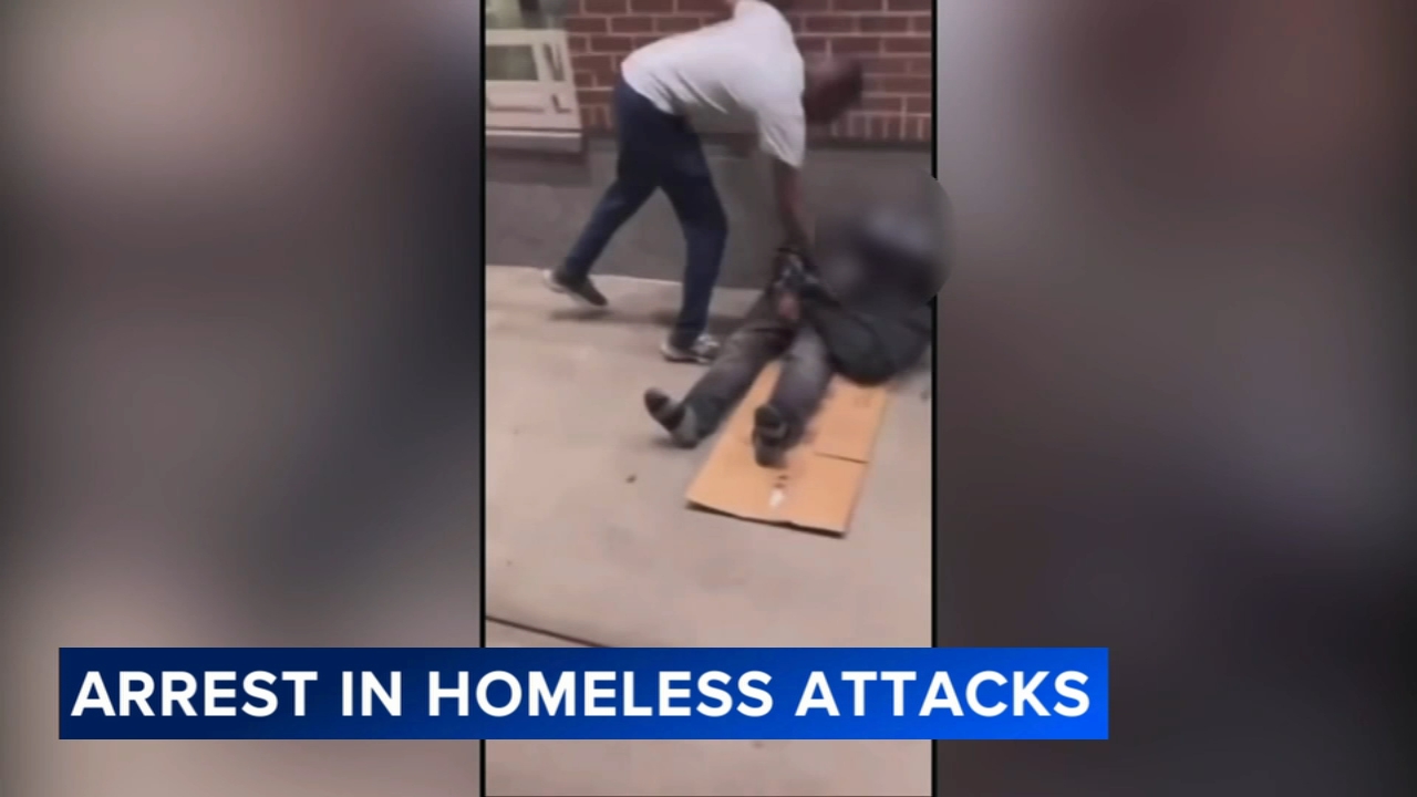 Arrest made after video shows man attacking homeless in Center City