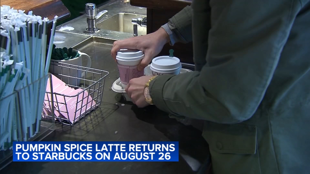 Starbucks reveals when it is bringing back the Pumpkin Spice Latte