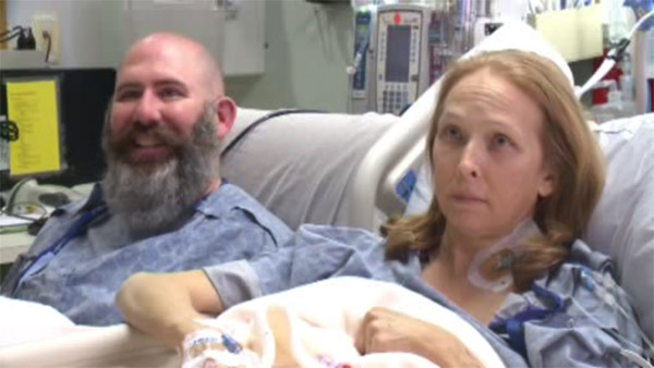 Virginia man donates kidney to wife on 20th anniversary