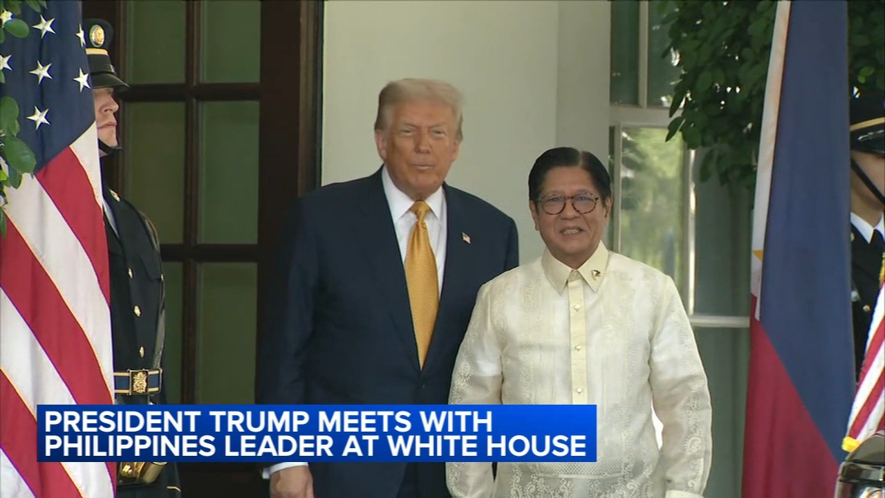 Trump and Philippine leader Marcos talk tariffs and China at the White House