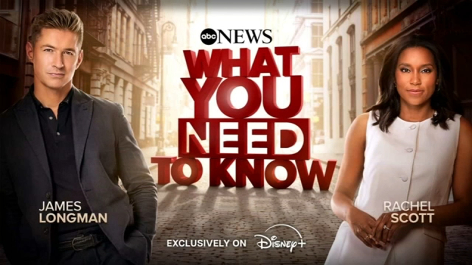 Discussing new 'What You Need to Know' show on Disney+