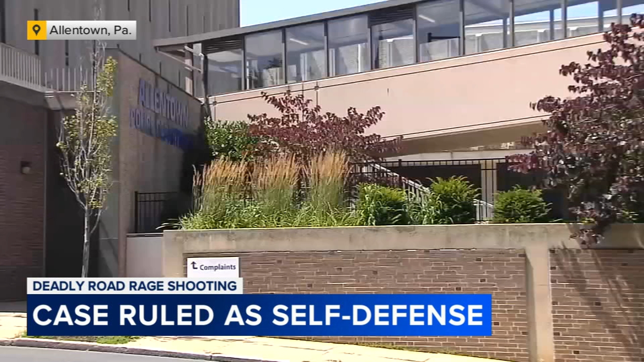 Allentown road rage shooting determined to be self-defense, no charges to be filed
