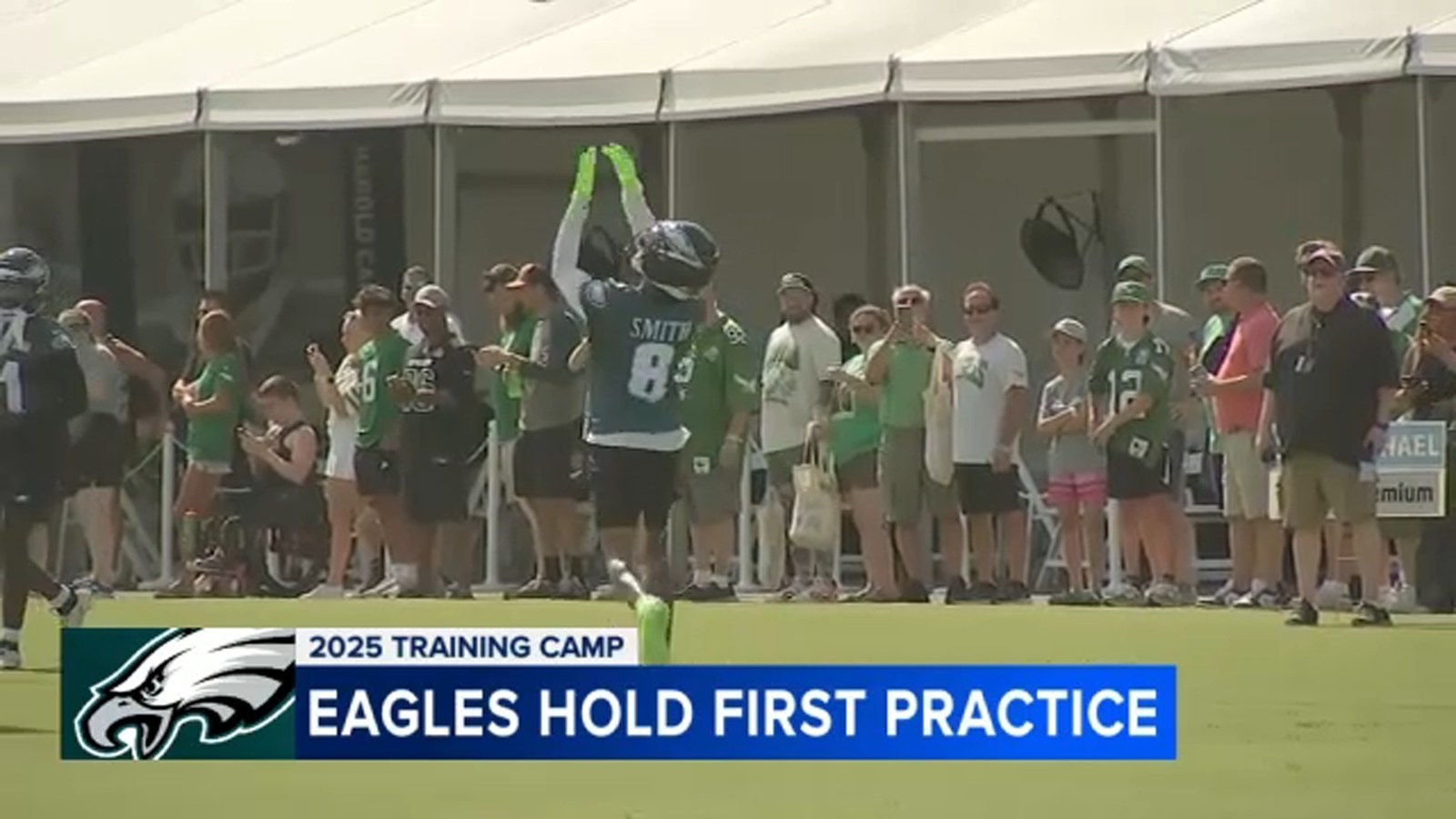 Eagles hold 1st official workout of training camp - 6abc Philadelphia