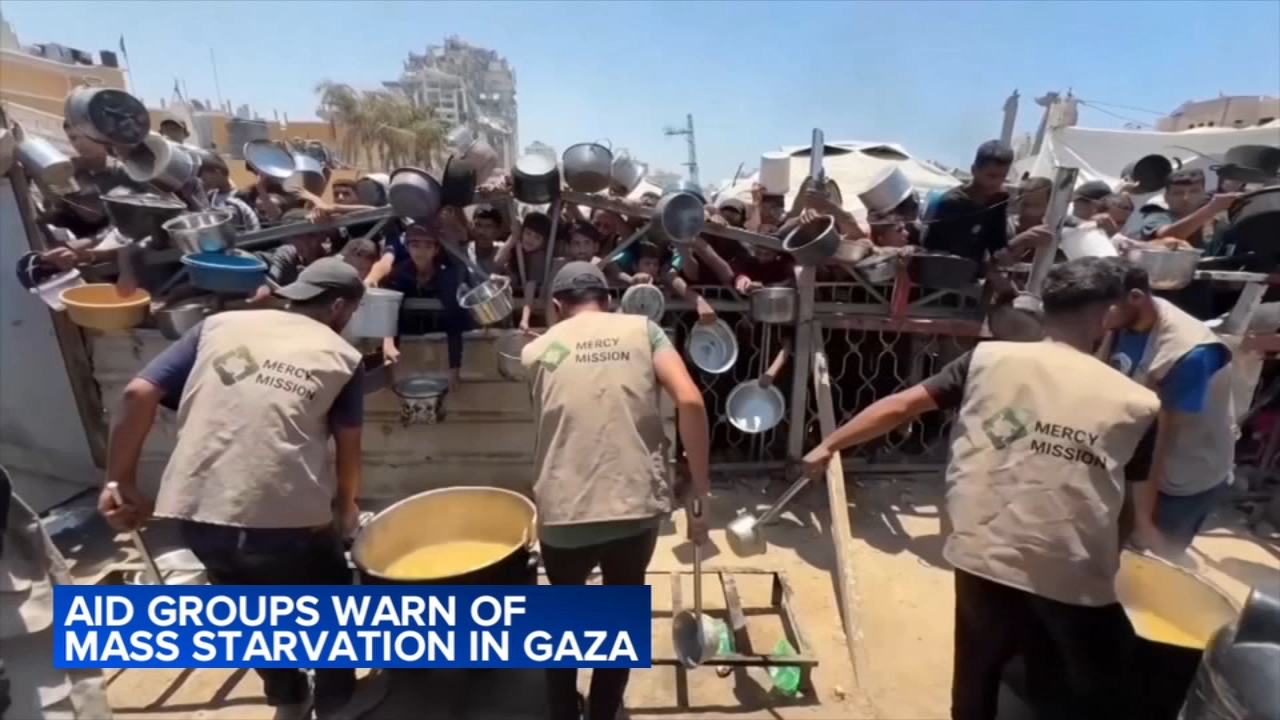 More than 100 aid groups warn of starvation in Gaza
