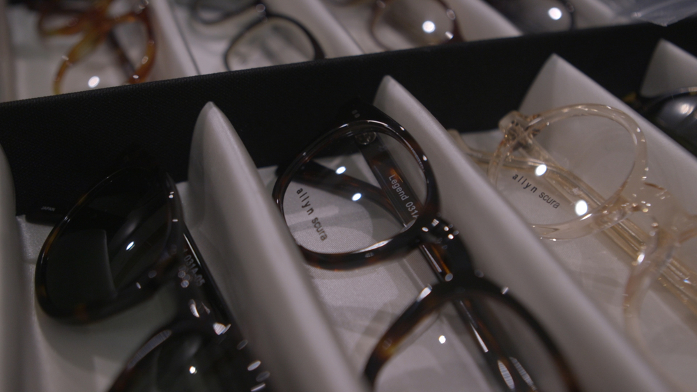Designer's vintage eyewear collection supplies Hollywood