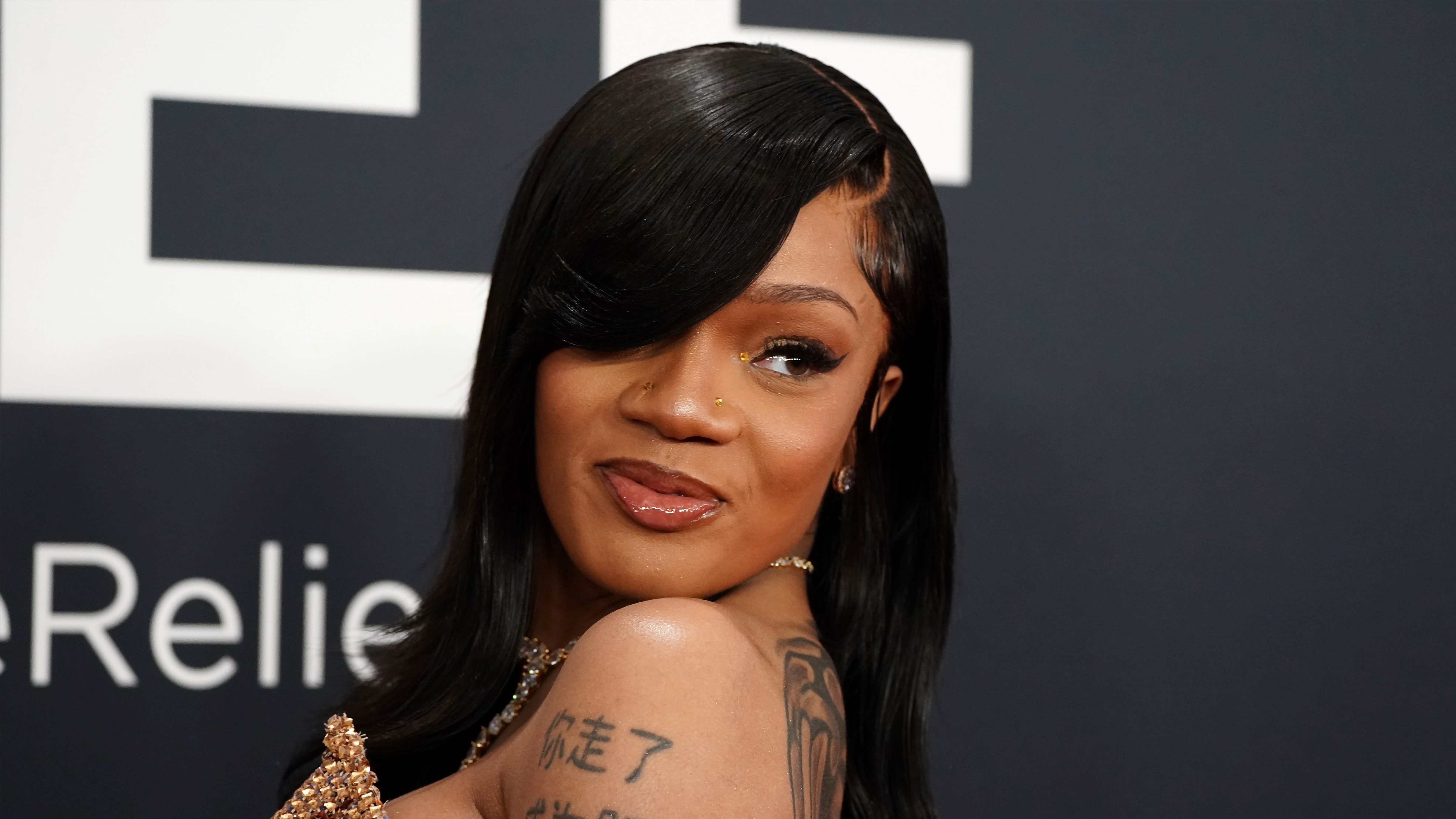 GloRilla arrives at the 67th annual Grammy Awards on Feb. 2, 2025, in Los Angeles.