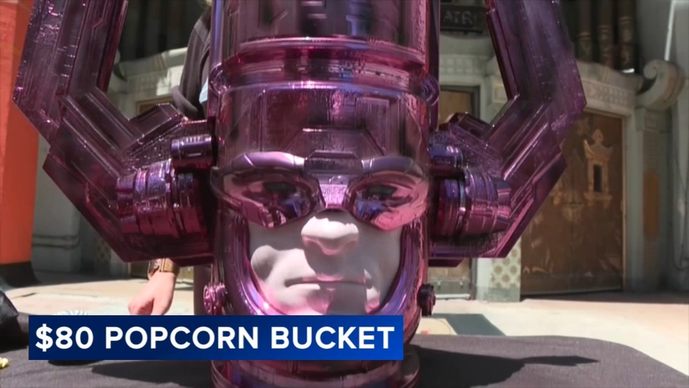 This $80 Fantastic Four popcorn bucket is stealing the show