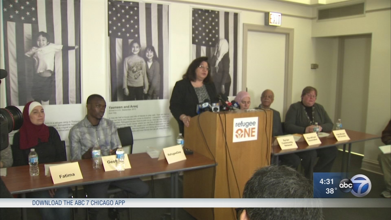 Chicago refugee support groups denounce Trump?s travel ban