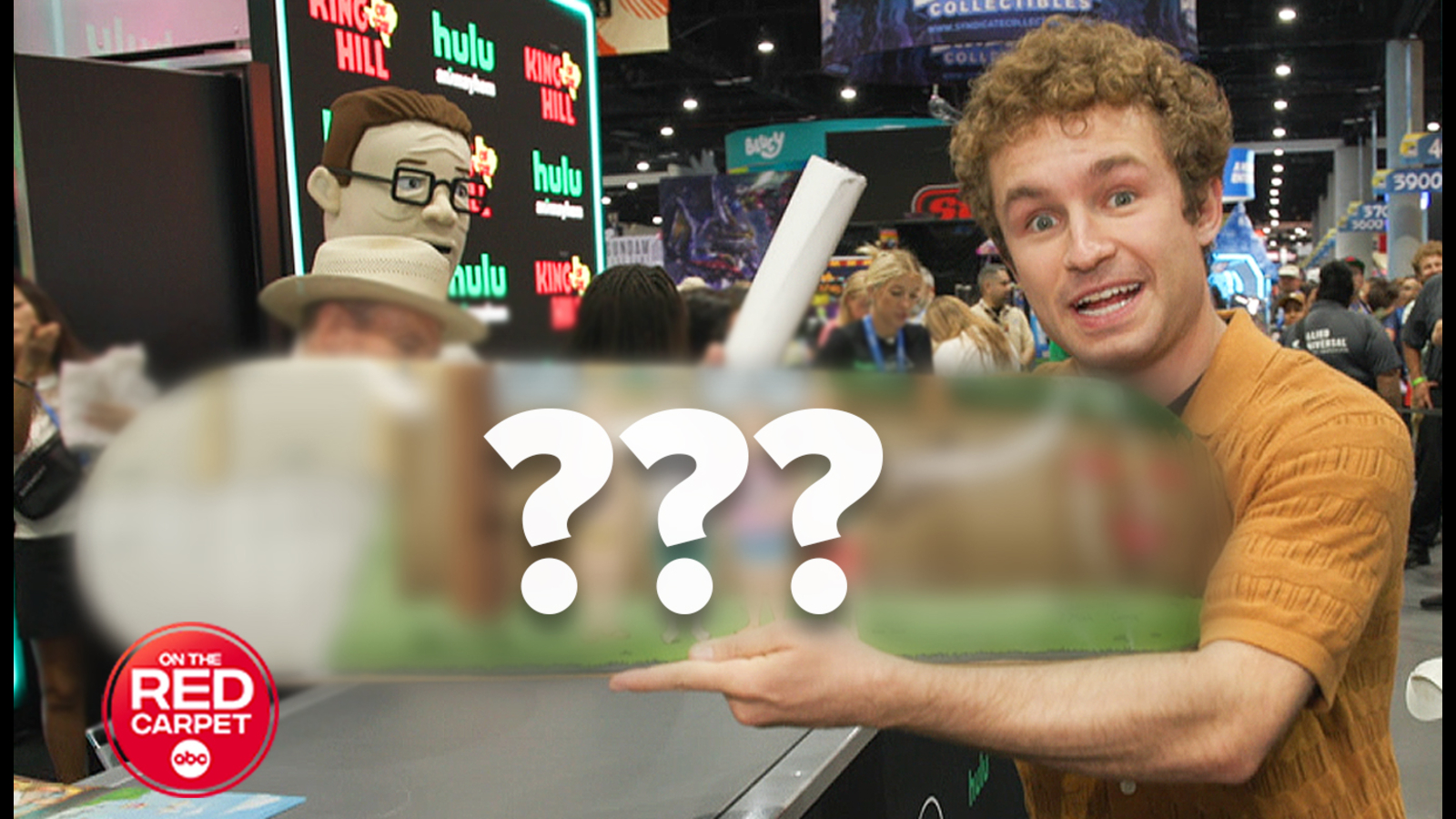 Comic-Con win! 'Solar Opposites' star Sean Giambrone receives surprise 'King of the Hill' gift