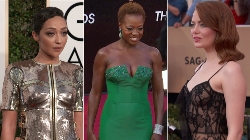 Red carpet fashion