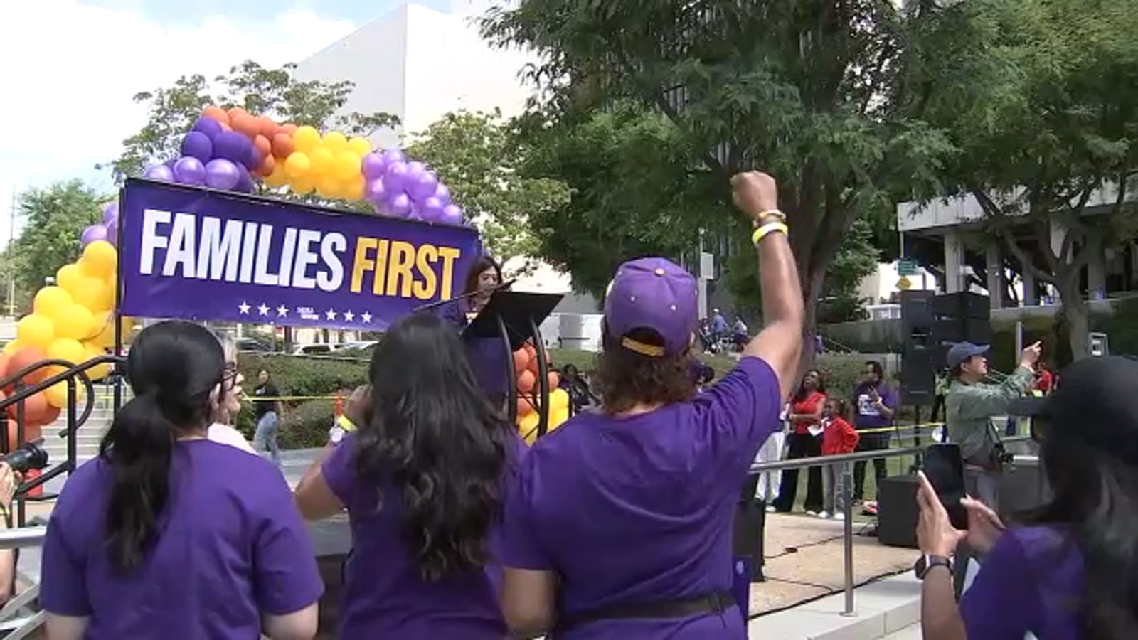 Why Are Protesters Rallying for Families First in Downtown LA Against Trump&#039;s Immigration Policies?