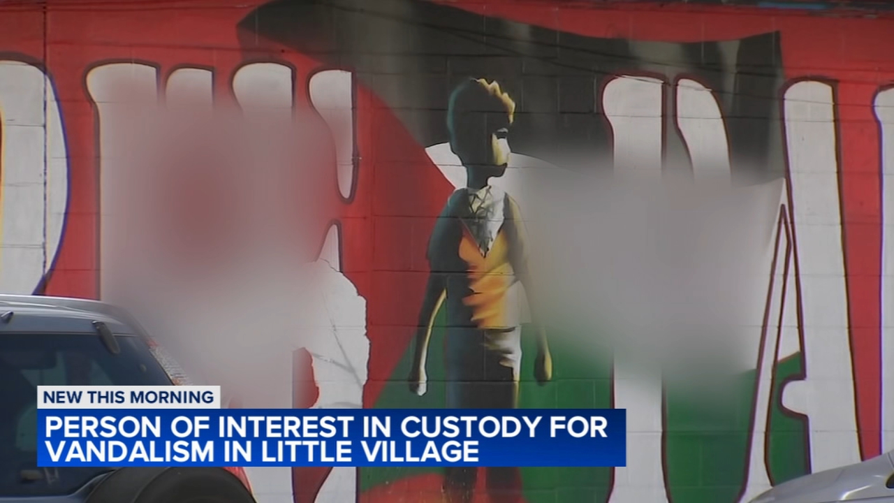 
Person of interest in custody for hateful vandalism on SW Side