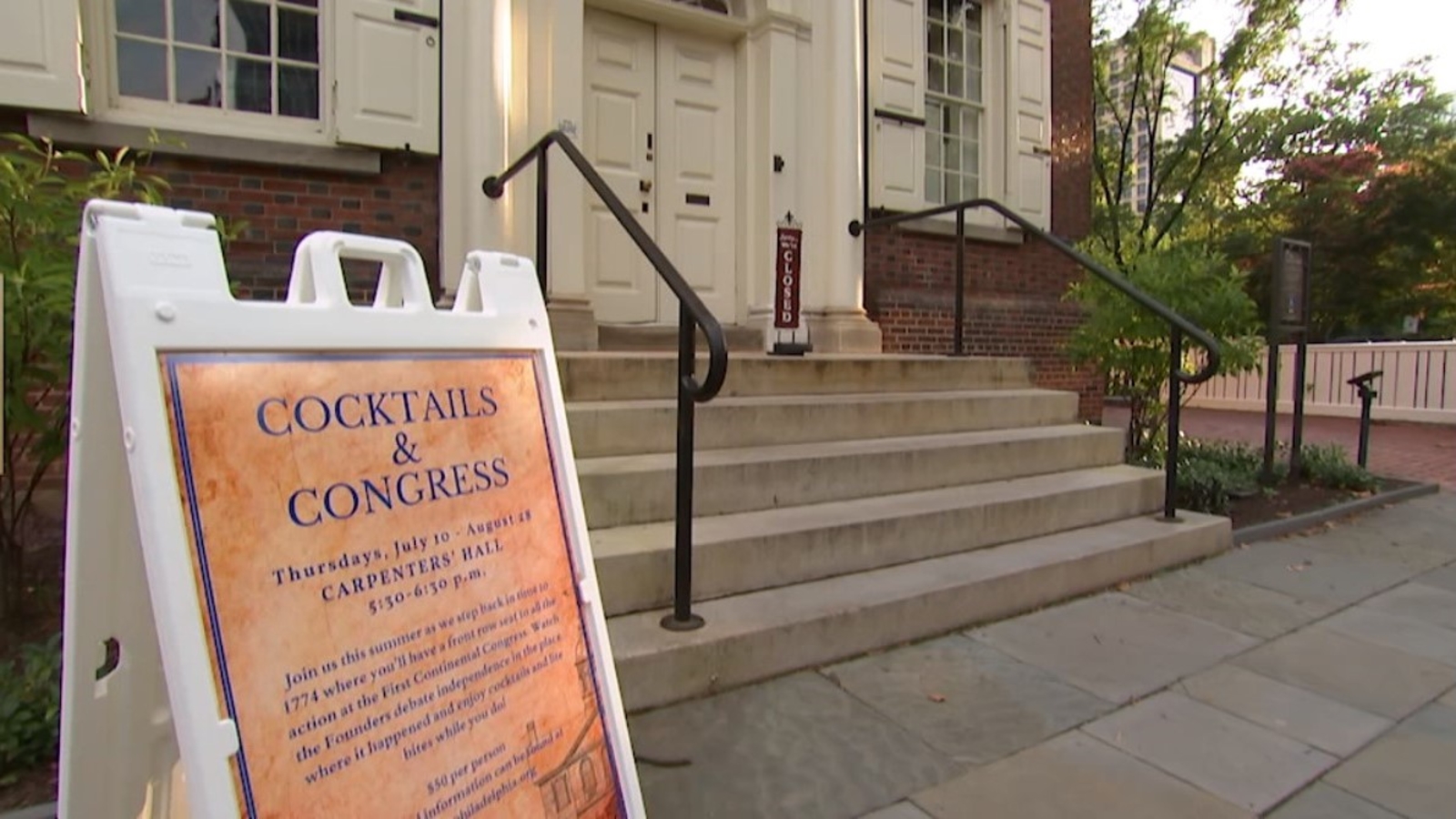 History & Happy Hour with Cocktails & Congress