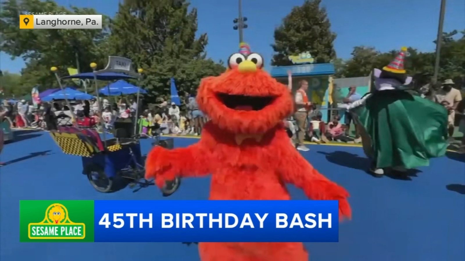 Sesame Place in Langhorne is celebrating its 45th anniversary - 6abc ...