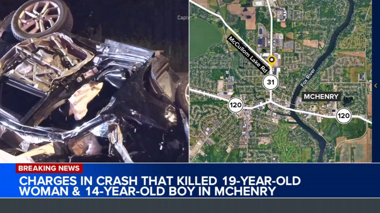2 teens killed in McHenry crash; 18-year-old charged with DUI: police