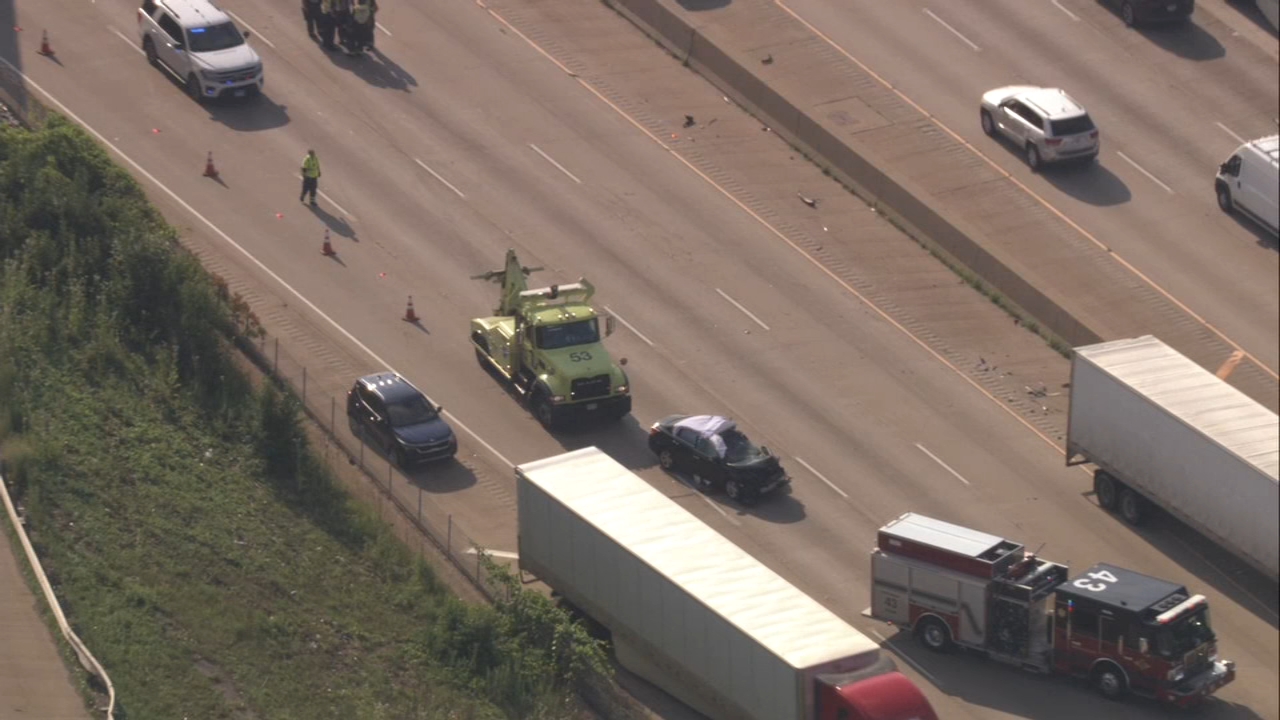 Driver killed, another hurt in I-80 crash in south suburbs: ISP