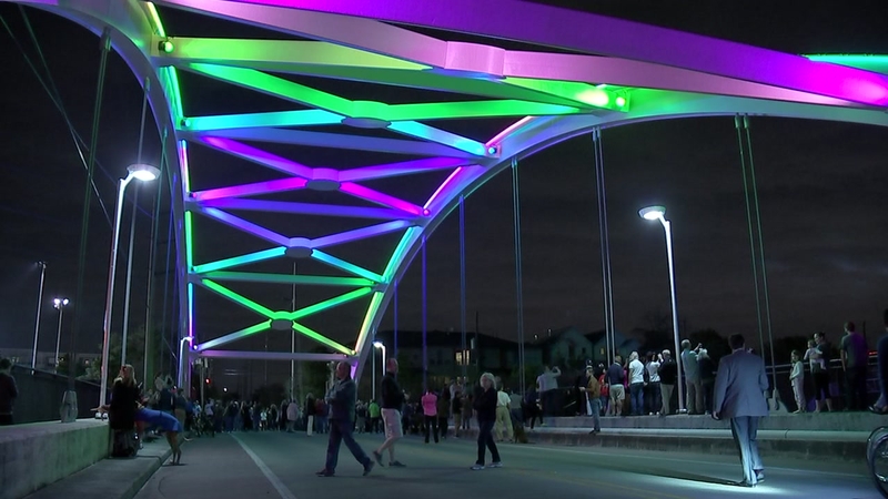 Houston Mayor S Office Commemorative Montrose Bridges Lighting Montrose Bridges Lighting