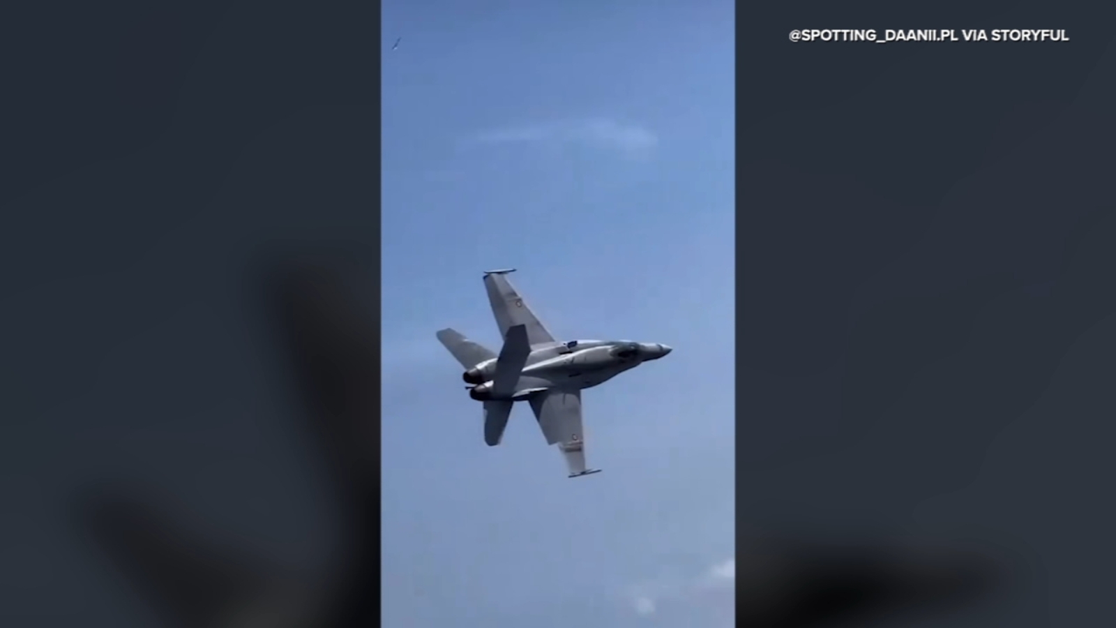 Spanish air force explains 'close call' at air show, praises pilot