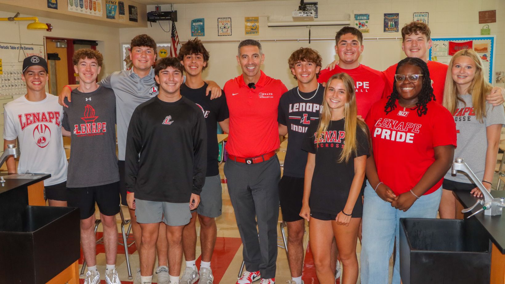 Lenape High School is home to the National Principal of the Year