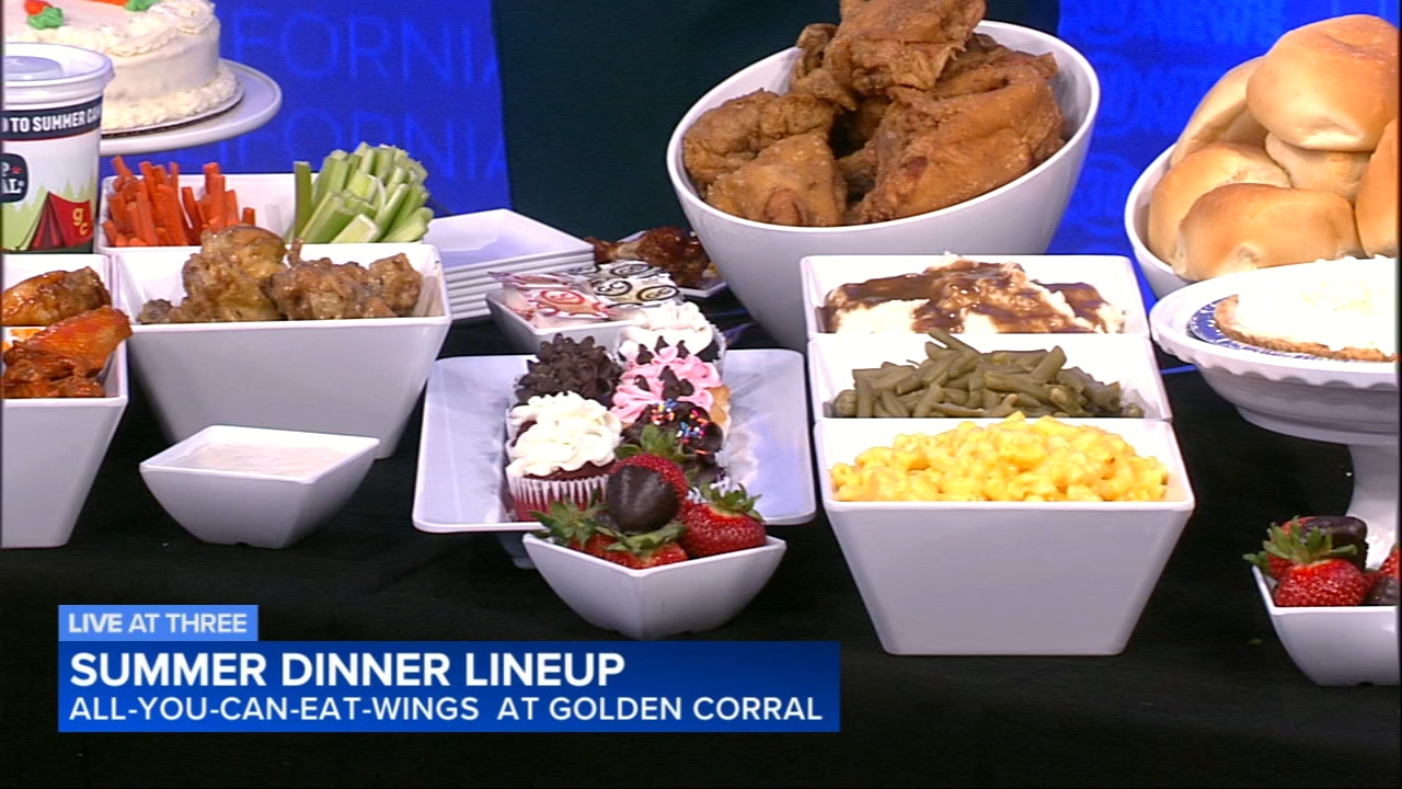 Summer dinner lineup at Fresno's Golden Corral