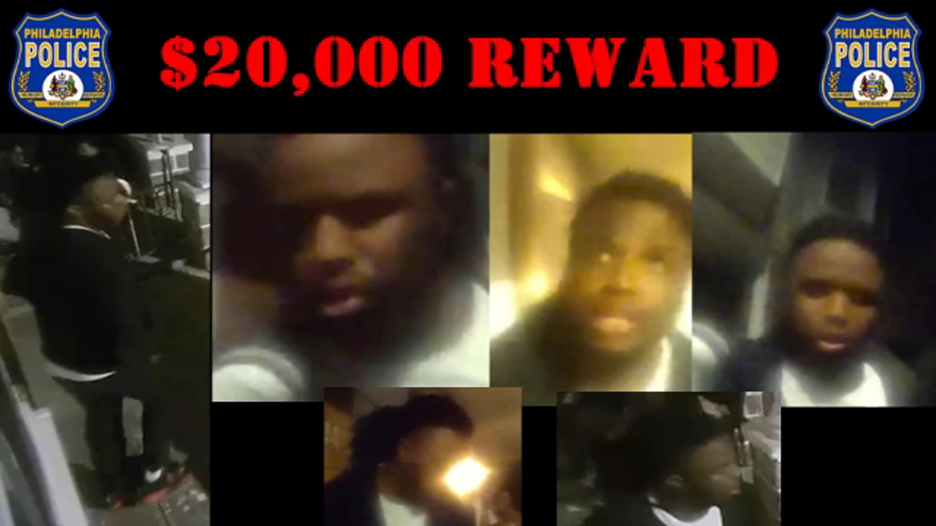 Philadelphia police have released more images and video of a suspect wanted in connection with a deadly mass shooting in Grays Ferry.