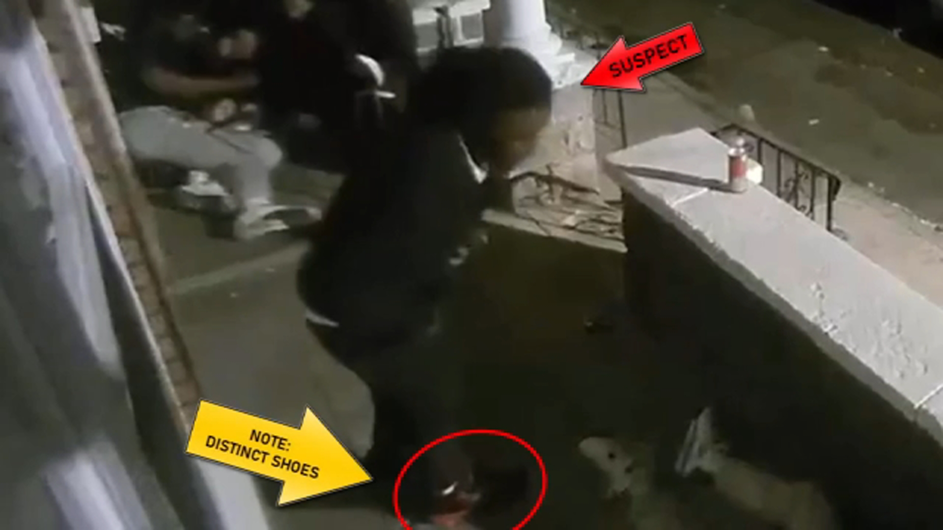Investigators say they are trying to identify a suspect seen in the photo.