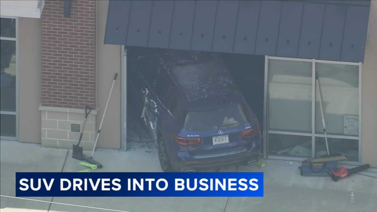 Several injured after SUV driver loses control, plows into store
