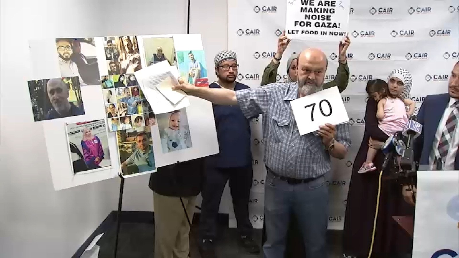 Advocates in New Jersey urge US to step in to help aid flow into Gaza