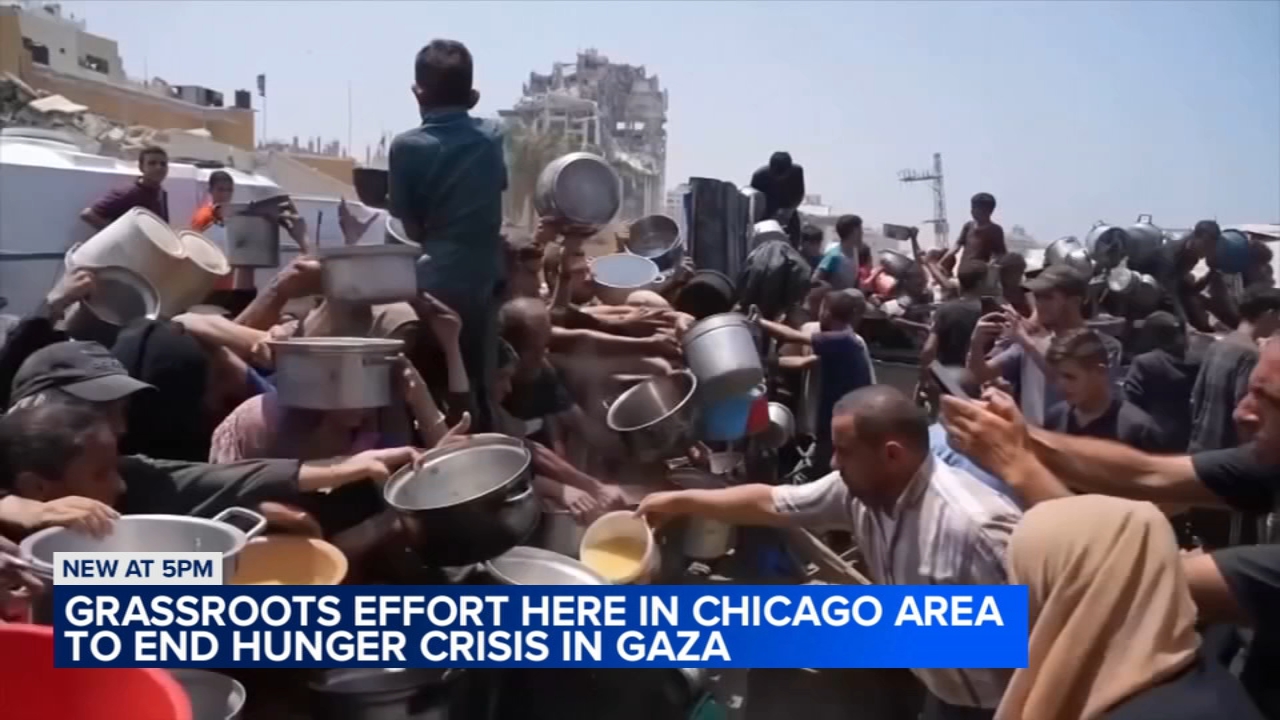 Chicago groups call for more aid in Gaza to end hunger crisis