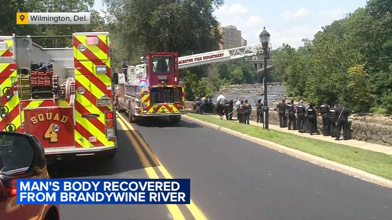 Body recovered from Brandywine River in Delaware